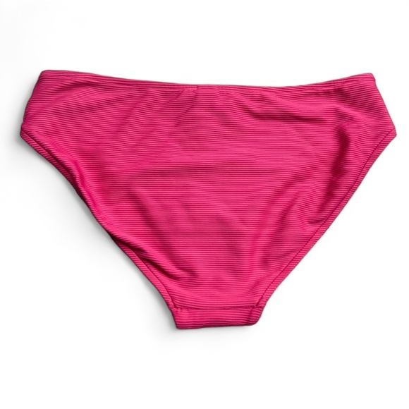 Seafolly by Miléa Mini Rib Pink Hipster Bikini Brief - Picture 2 of 9